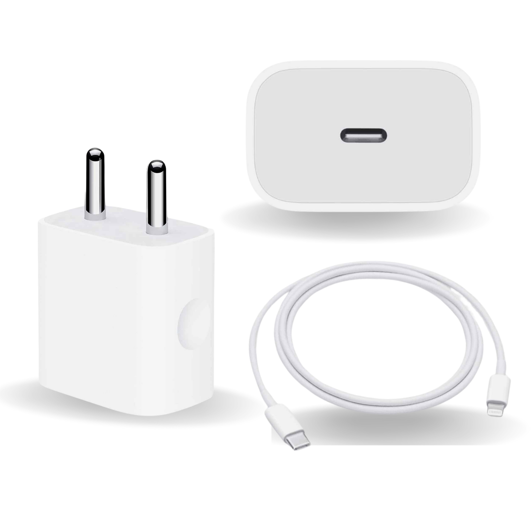 Apple iPhone 20W Usb Charger (Adapter With Cable)