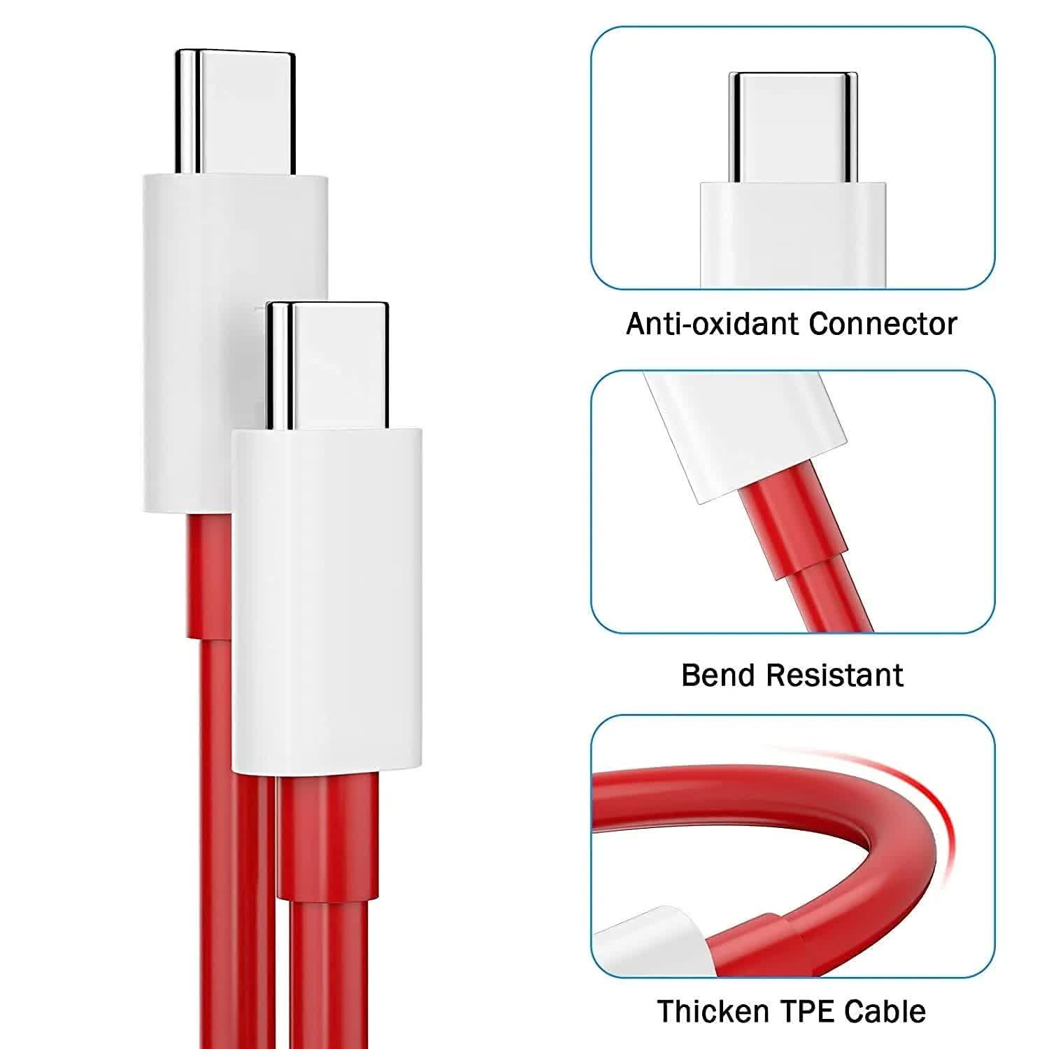 Oneplus Warp Type C To C Chraging & Data Sync Cable