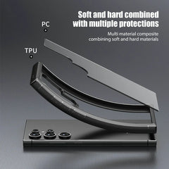 VIBSSY™ 2-in-1 TPU PC Phone Case for All Latest Models Transparent Magnetic Shockproof Cover Anti Yellow [Military Grade]