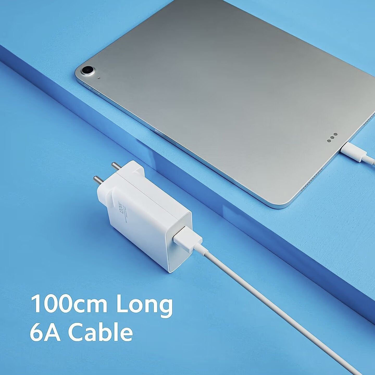 MI 120W HyperCharge Adapter and Cable For Redmi Devices