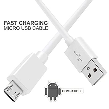 MI Fast Charge Micro USB Cable White For Redmi Devices