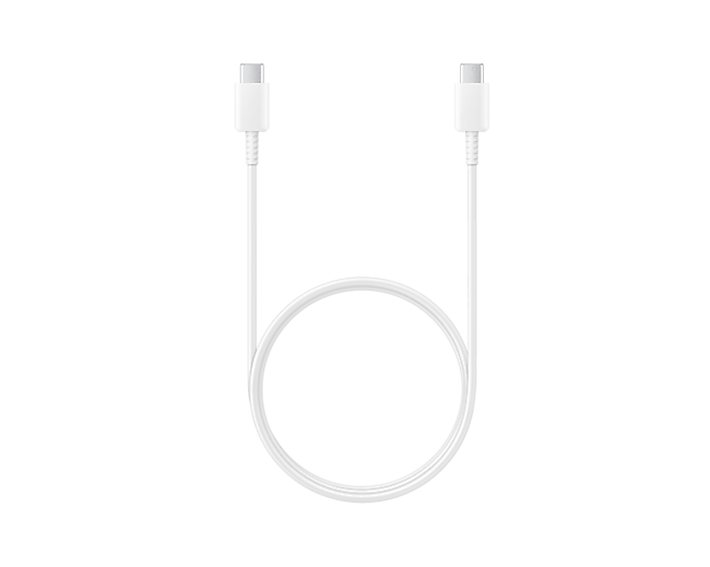 Samsung 25W Type C-C Charger White 2024 (Adapter With Cable)