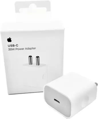 Apple iPhone 20W USB-C Fast Charging Power Adapter For All Apple Devices