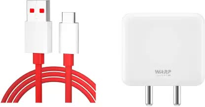 Oneplus 30W Warp Adapter With Usb To Type C Cable