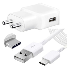 Samsung 15w Travel Adapter With Type C Cable White Charger