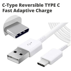 Samsung 15w Travel Adapter With Type C Cable White Charger