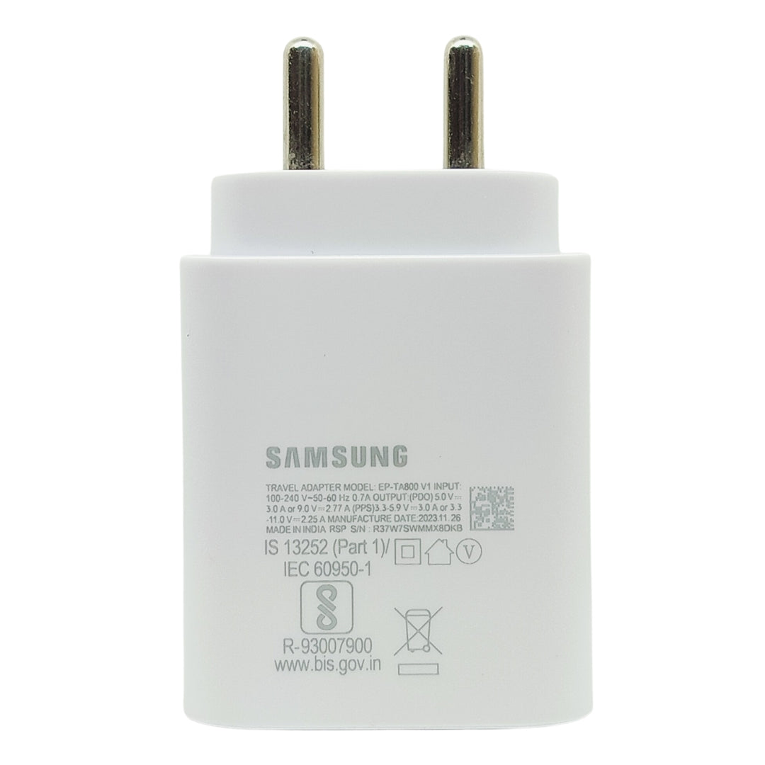 Samsung 25W Travel Charger White (Only Adapter)