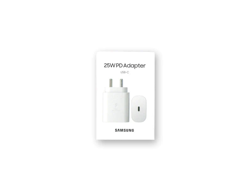 25W Super Fast Charging Mobile Charger with C to C Cable For Samsung Phone