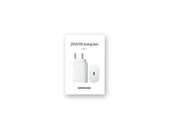 25W Super Fast Charging Mobile Charger with C to C Cable For Samsung Phone